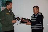 Вручение медали "За боевые заслуги" внуку сержанта Вилкина Д.В.