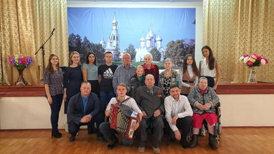 Наш ветеран в Октябрьском доме-интернате Наш ветеран в Октябрьском доме-интернате