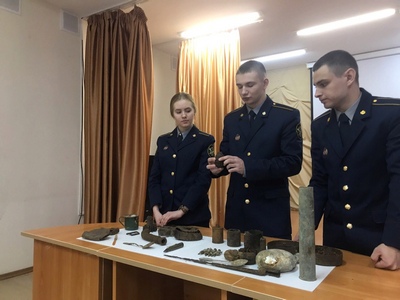 Встреча с курсантами-поисковиками Встреча с курсантами-поисковиками