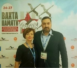 Участие в торжественном закрытии Всероссийской акции "ВАХТА ПАМЯТИ".