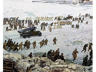 12 января 1943 года началась операция "Искра" по прорыву блокабы "Ленинграда"