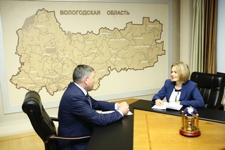 Встреча с Губернатором Вологодской области