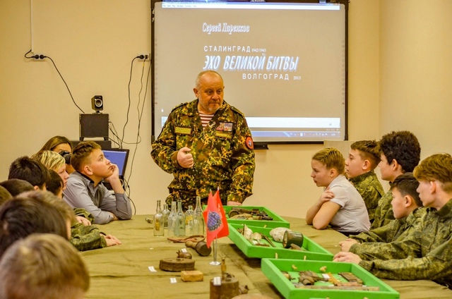 Школьники Республики Алтай познакомились с предметами военного времени